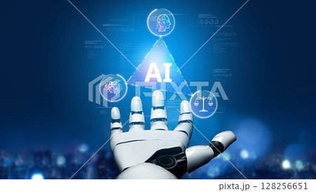AI Brain Processing Data with Generative Artificial Intelligence Concept Muxer AI Brain Processing Data with Generative Artificial Intelligence Concept Muxer 128256651