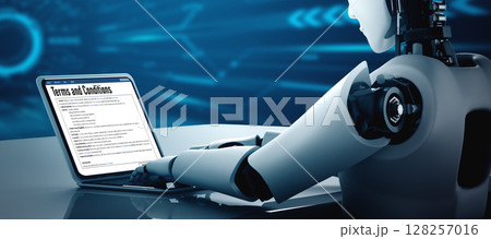 Digital legal contract provide terms and conditions document snugly on screen Digital legal contract provide terms and conditions document snugly on screen 128257016