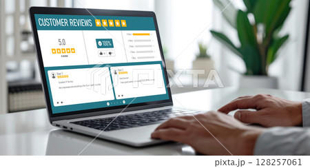 Customer experience and review analysis by brisk computer software 128257061