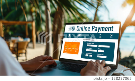 Online payment platform for brisk money transfer 128257063