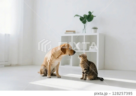 犬と猫 128257395