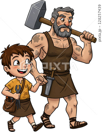 Roman Blacksmith and Son 128257439