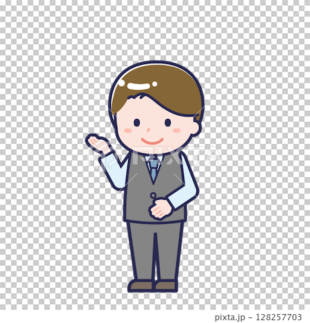 銷售員/對角線/男 18 128257703
