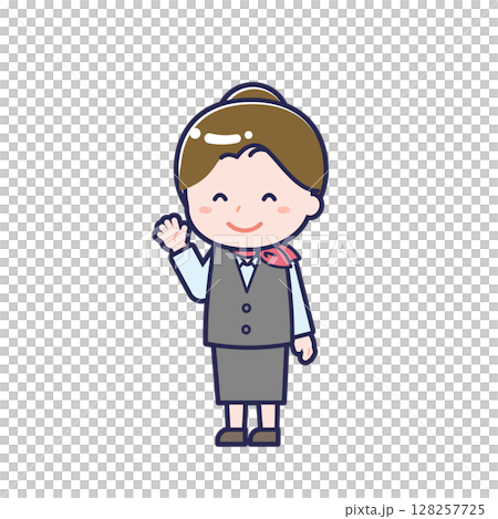 Salesperson/Diagonal/Female 10 Salesperson/Diagonal/Female 10 128257725