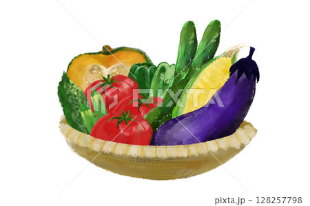 夏野菜　旬の野菜セット 128257798