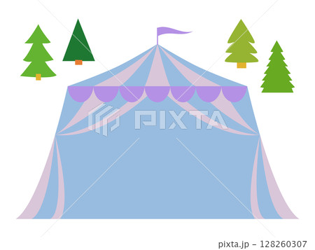 マルシェやバザーのイベント用テントのフレーム素材 128260307