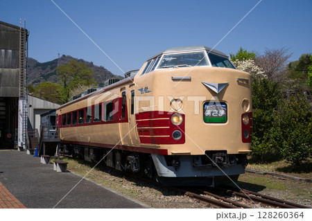 「碓氷峠鉄道文化むら」の展示車両 群馬県安中市松井田町横川の鉄道博物館 「碓氷峠鉄道文化むら」の展示車両 群馬県安中市松井田町横川の鉄道博物館 128260364