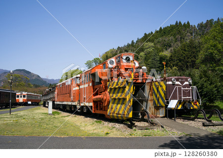 「碓氷峠鉄道文化むら」の展示車両　群馬県安中市松井田町横川の鉄道博物館 128260380