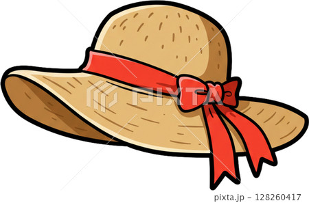 Woven Sun Hat 128260417