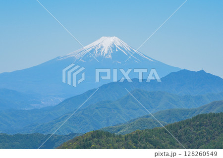 姥子山から見る富士山 姥子山から見る富士山 128260549