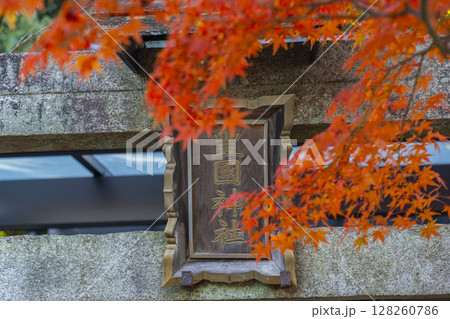 秋の京都 新日吉神宮 樹下社(豊国神社) 秋の京都 新日吉神宮 樹下社(豊国神社) 128260786