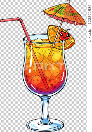 Tropical Cocktail 128261986