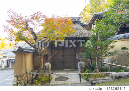 京都一乗寺 野仏庵 総門 京都一乗寺 野仏庵 総門 128262145