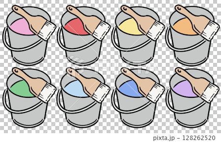 帶刷子的桶套裝 128262520