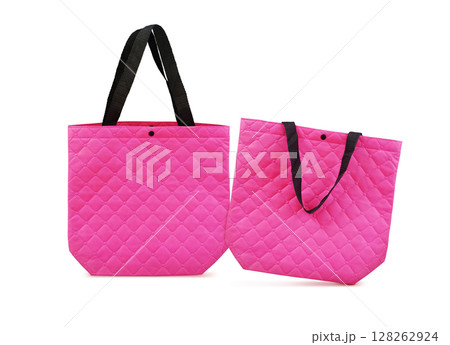 2 super cool pink tote bags that are eco-friendly and reusable shopping bags 2 super cool pink tote bags that are eco-friendly and reusable shopping bags 128262924