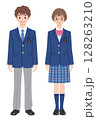 学生服の男女2 128263210