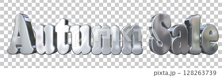 3DCG文字「Autumn Sale(オータムセール)」秋のセール 3DCG文字「Autumn Sale(オータムセール)」秋のセール 128263739