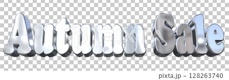 3DCG文字「Autumn Sale(オータムセール)」秋のセール 3DCG文字「Autumn Sale(オータムセール)」秋のセール 128263740