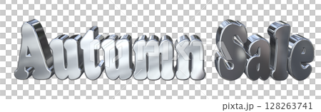 3DCG文字「Autumn Sale(オータムセール)」秋のセール 3DCG文字「Autumn Sale(オータムセール)」秋のセール 128263741