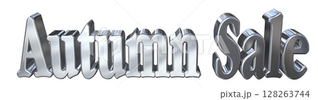3DCG文字「Autumn Sale(オータムセール)」秋のセール 3DCG文字「Autumn Sale(オータムセール)」秋のセール 128263744