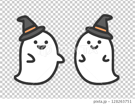 戴著巫婆帽的鬼魂 128263751