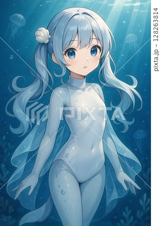 スナメリの海少女 スナメリの海少女 128263814