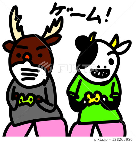 僕のイラスト　ゲーム 128263956