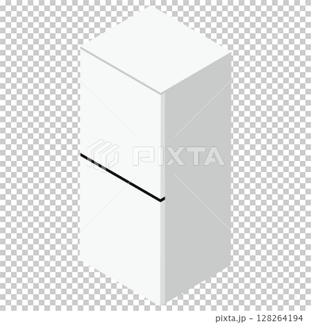 Illustration of a refrigerator 128264194