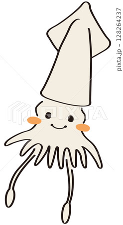 かわいいスルメイカ 128264237