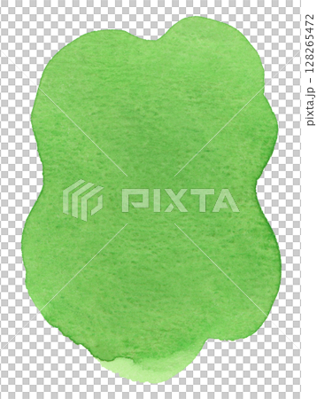 雲狀水彩素材(綠色) 雲狀水彩素材(綠色) 128265472