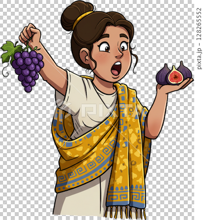 farmer with grapes 128265552