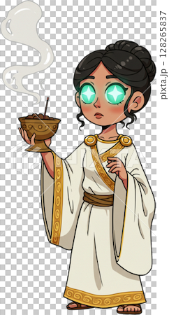 japanese woman with crown japanese woman with crown 128265837