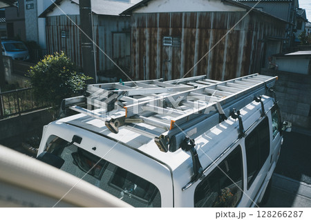 エアコンの配管工事 128266287