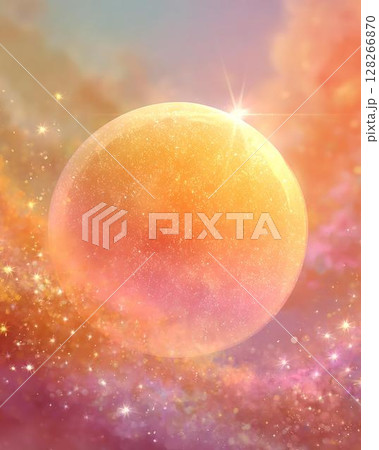 abstract background with magic bokeh 128266870