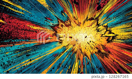 abstract colorful background with spiral tunnel abstract colorful background with spiral tunnel 128267165