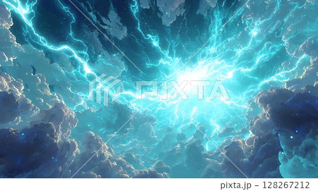 abstract background with fantasy colorful waves abstract background with fantasy colorful waves 128267212