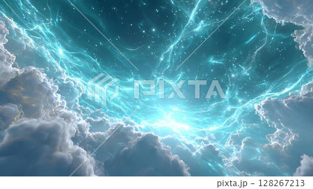 abstract background with fantasy colorful waves abstract background with fantasy colorful waves 128267213