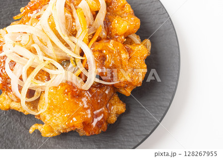 Crispy Sweet and Sour Guo Bao Rou Plate 128267955