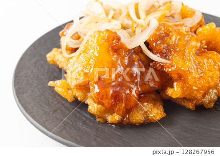 Crispy Sweet and Sour Guo Bao Rou Plate 128267956