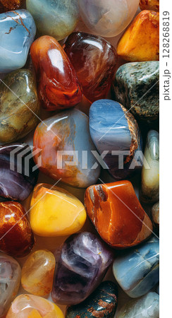 天然石の背景素材　AI画像 128268819