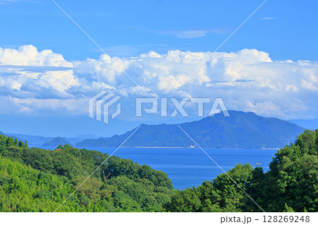 夏の瀬戸内風景 夏の瀬戸内風景 128269248