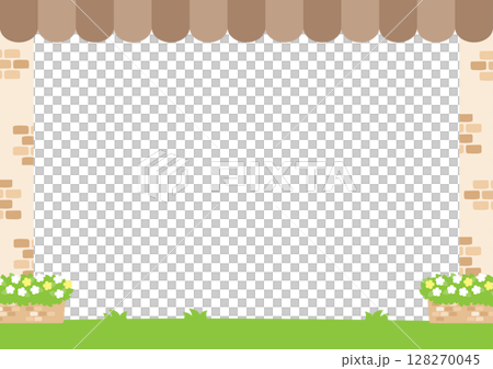 Cafe tent frame 01 128270045
