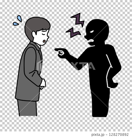 ハラスメントイラスト 128270892