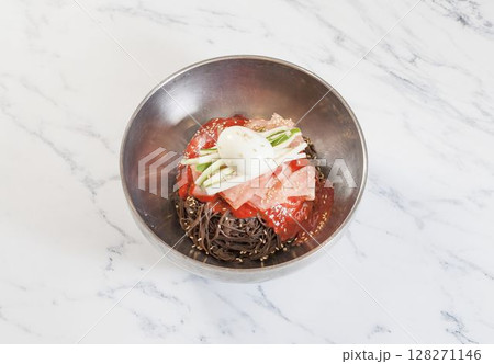 Naengmyeon(Buchwheat cool noodles) 128271146