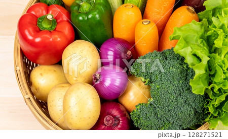新鮮な野菜 128271521