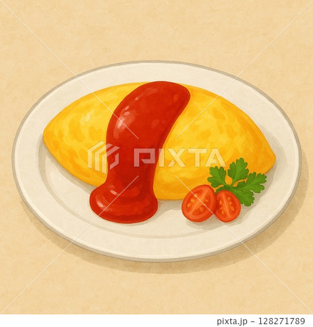 オムライス 128271789