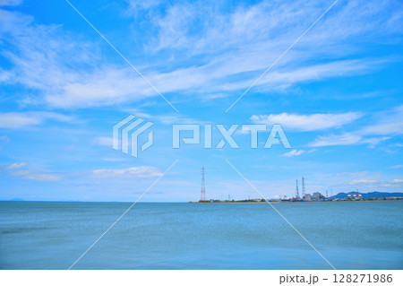 青空と青い海 青空と青い海 128271986