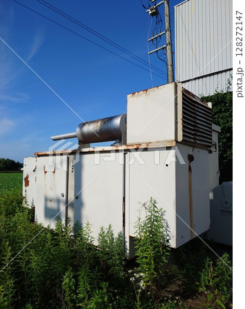 業務用の非常用自家発電設備 128272147