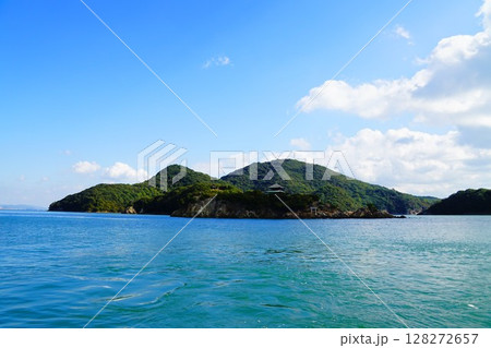 広島県 仙酔島 遠景 広島県 仙酔島 遠景 128272657