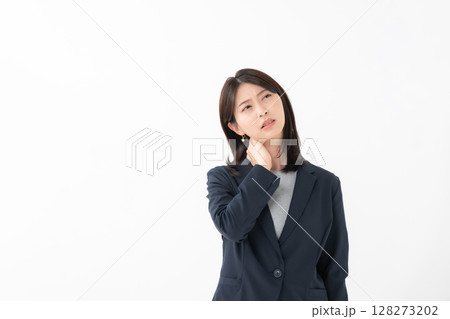 女性 ストレートネック 女性 ストレートネック 128273202